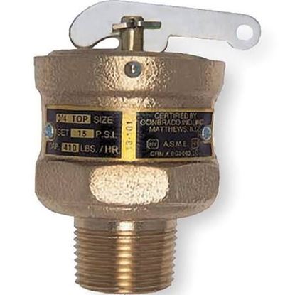 Picture of 3/4"15#BrnzSteamRlfVlv, 410PPH For Conbraco Industries Part# 13-101-B15