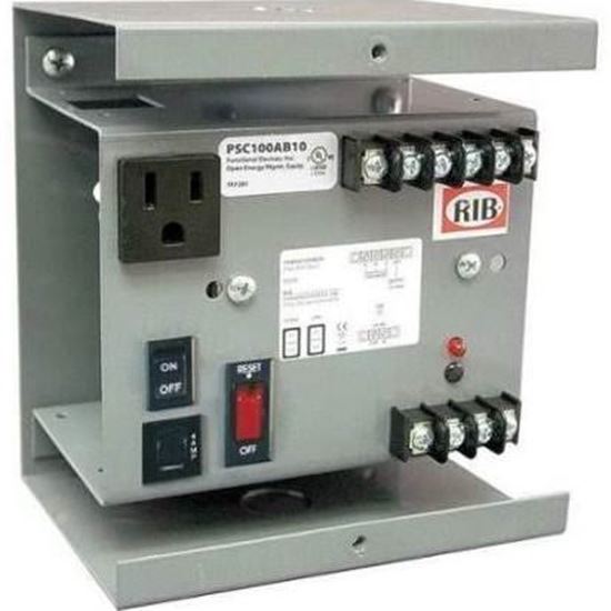 Picture of POWER SUPPLY,120V PRI,24V SEC For Functional Devices Part# PSC100AB10