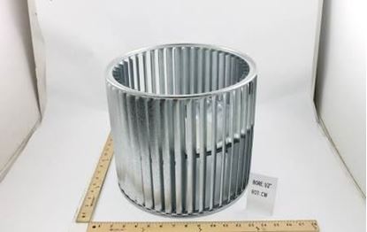 Picture of 12x11 CW 1/2" BORE BLWR WHEEL For Trane Part# WHL2114