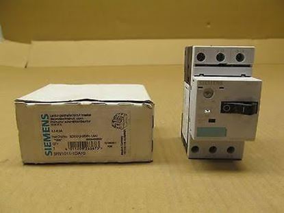 Picture of 4.5-6.3A MotorStarterProtector For Siemens Industrial Controls Part# 3RV1011-1GA10