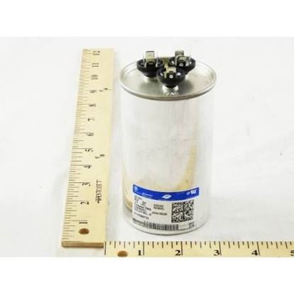 Picture of 50/5MFD 440V Rnd Run Capacitor For Trane Part# CPT0660