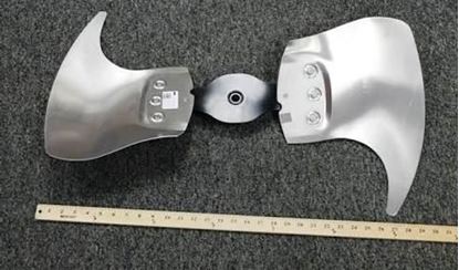 Picture of 30.36" 18deg 5/8" CW 2bld Fan For Trane Part# FAN4206