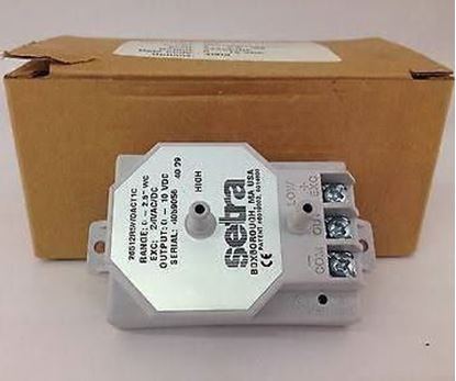 Picture of 0-2.5"wc 24vac/0-10vdc 1%Acc For Setra Part# 26512R5WDACT1C