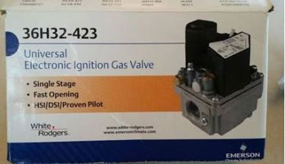 Picture of 3/4Univ1stageIntmtPilotGasVlv For Emerson Climate-White Rodgers Part# 36H32-423
