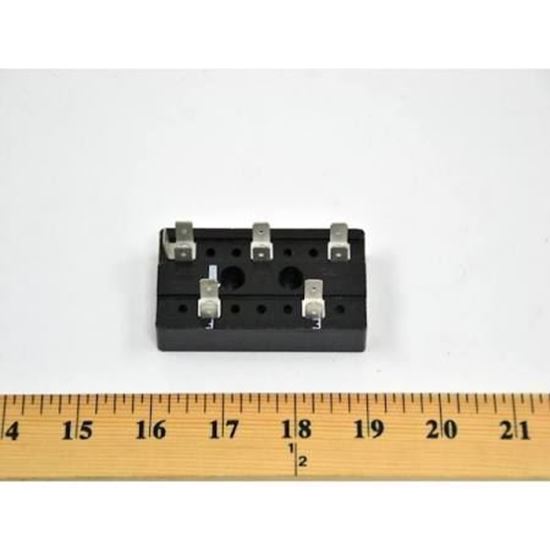 Picture of 300V 20A 5P Terminal Block For Trane Part# BLK0474