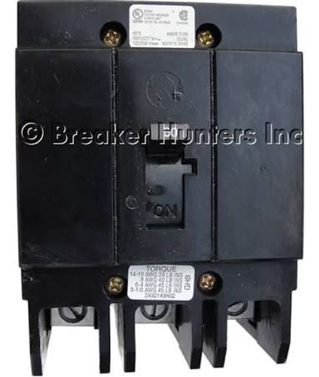 Picture of 20AMP 3POLE CIRCUIT BREAKER For Cutler Hammer-Eaton Part# GHB3020