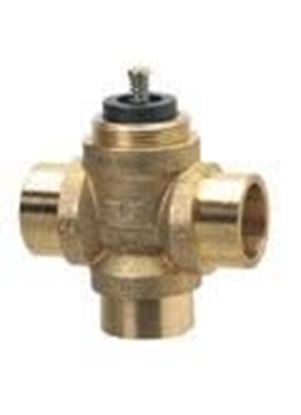 Picture of 1/2"SWT 3W 1.0CV ZONE VALVE For Siemens Building Technology Part# 599-00530