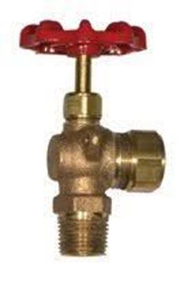 Picture of 1/2"AluminumWheelGaugeValves For Conbraco Industries Part# 20-150-03