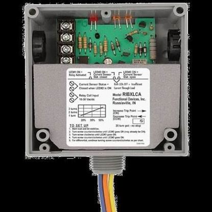 Picture of 10-30VAC/DC SPDT CurrntSen/Rly For Functional Devices Part# RIBXLCRA