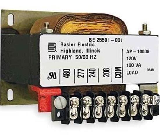 Picture of 480/277/240/208-120V 100VA Xfm For Rheem-Ruud Part# SP10006