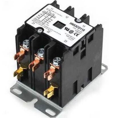 Picture of 115V 40AMP 3POLE CONTACTOR For Carrier Part# HN53CD115