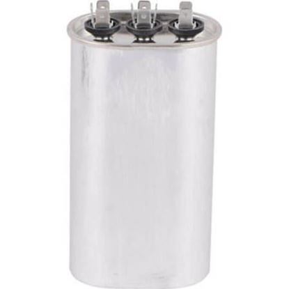 Picture of DUAL CAPAC 45/10 MFD 440V OVAL For Lennox Part# 97H74