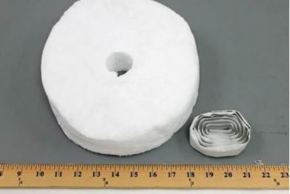 Picture of BLANKET FOR RETURN HEADER For Raypak Part# 007241F