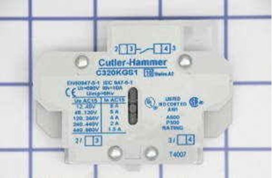 Picture of 1N/O Side Mount Aux. Contact For Cutler Hammer-Eaton Part# C320KGS1