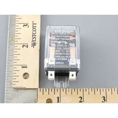 Picture of 24V 20A DPDT Relay For Trane Part# RLY1383