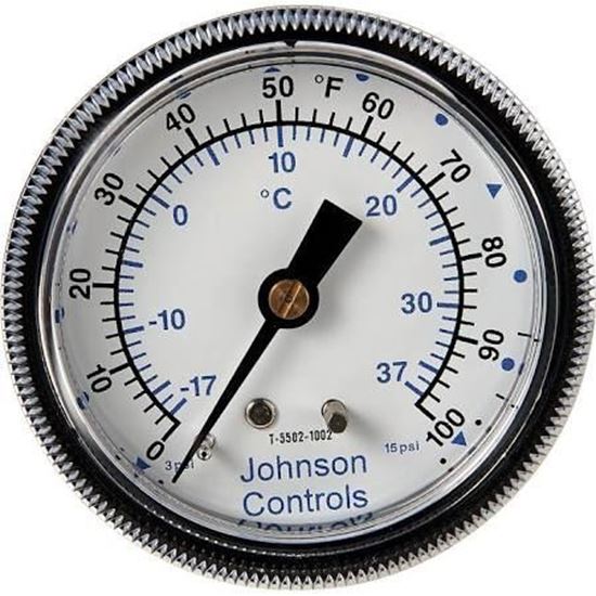 Picture of 40/240F 3.5"PneuTempIndicator For Johnson Controls Part# T-5500-1055