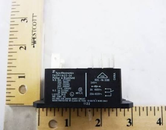 Picture of 24V DPDT Power Relay For Aaon Part# R90510
