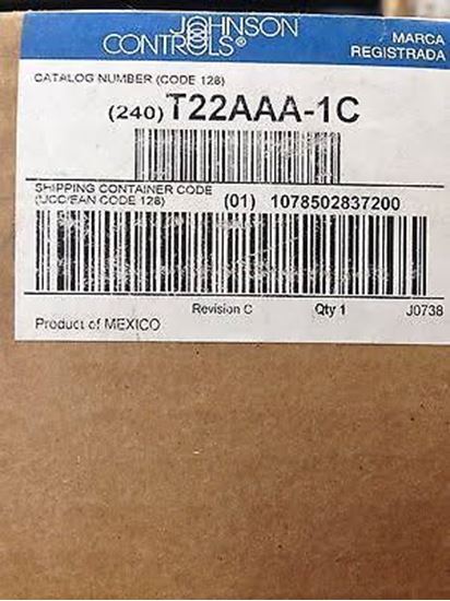 Picture of 40/90F LINE VOLT HTG T STAT For Johnson Controls Part# T22AAA-1