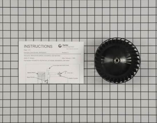 Picture of Inducer Wheel For Carrier Part# LA11ZD058