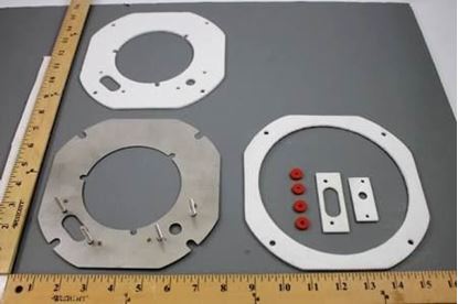 Picture of BURNER ADAPTER GSKT/HEAT SHLD For Raypak Part# 011751F