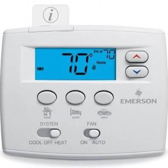 Picture of 1H/1C NON-PROGRAM w/3 pre-sets For Emerson Climate-White Rodgers Part# 1F86EZ-0251