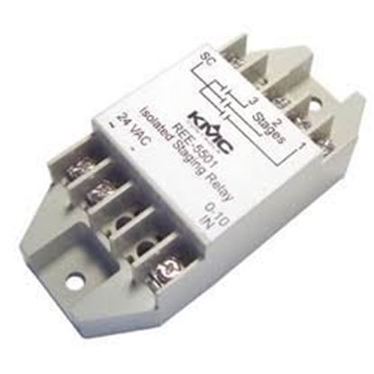 Picture of RELAY;3 STAGE REHEAT For KMC Controls Part# REE-5001