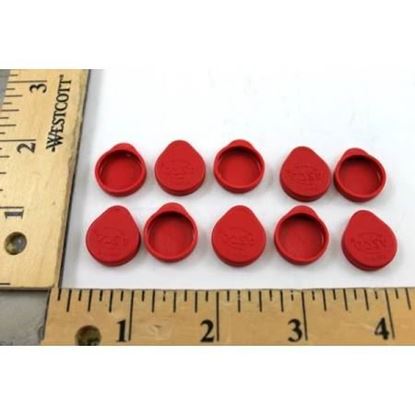 Picture of RED RETAINING CAP (10 per box) For ASCO Part# 276-820