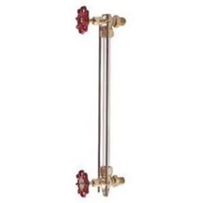 Picture of 1/2"WATER GAGE,ALUM.,12"GLASS  For Conbraco Industries Part# 20-104-00