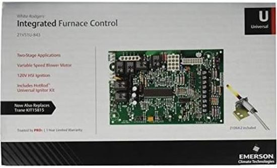 Picture of Univ2stg HSIw/VarSpd(ECM) KIT For Emerson Climate-White Rodgers Part# 21V51U-843