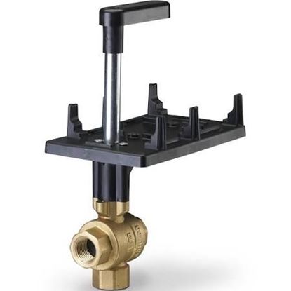 Picture of 1 1/2"npt 25Cv 3W Ball Valve For Siemens Building Technology Part# 599-10367