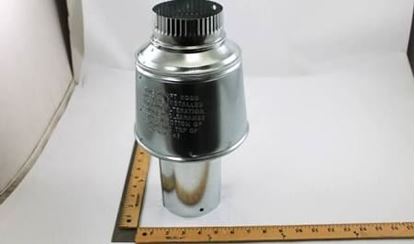 Picture of Draft Hood 4" For Weil McLain Part# 450-021-240