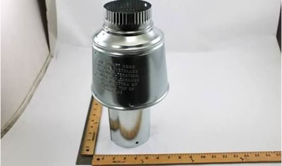 Picture of Draft Hood 4" For Weil McLain Part# 450-021-240