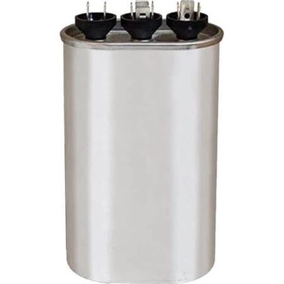 Picture of 40/5MFD 370V Oval Run Cap. For Lennox Part# 53H25