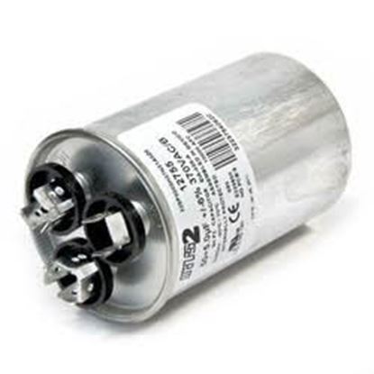 Picture of DUAL CAPAC 60/10 MFD 440V ROUN For Lennox Part# 89M87
