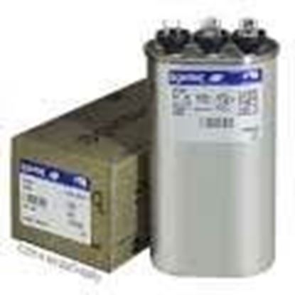 Picture of 10MFD 440V Rnd Run Cap W/Brckt For Lennox Part# 53H12