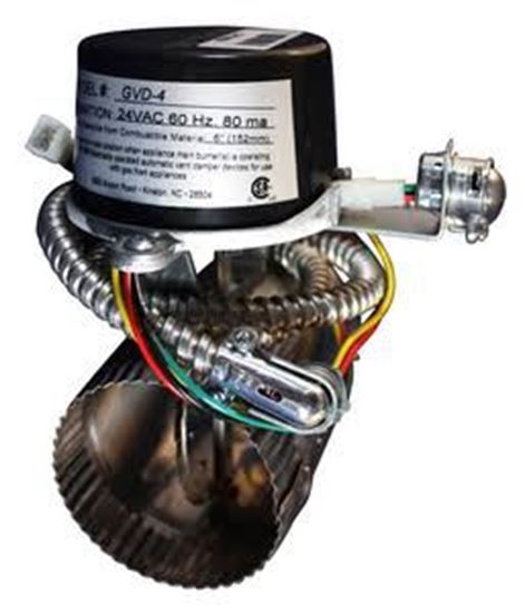 Picture of 4" Vent Damper Assembly For Weil McLain Part# 381-800-474