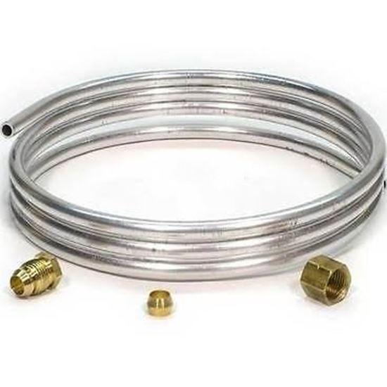 Picture of 3/16"ALUM.TUBINGw/FITTINGS,5' For Robertshaw Part# 11-292