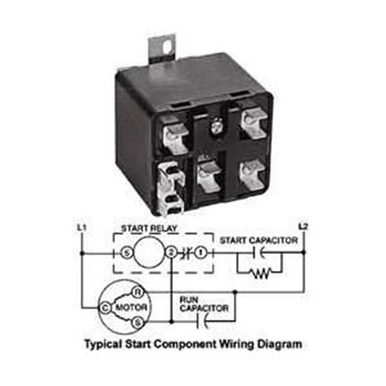 Picture of 332V Start Relay For York Part# S1-024-25035-000