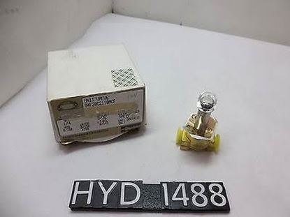 Picture of 1/4"N/C,0/150#AIR/WTR, BRASS  For Parker Fluid Control Part# 04F20C2110ACF