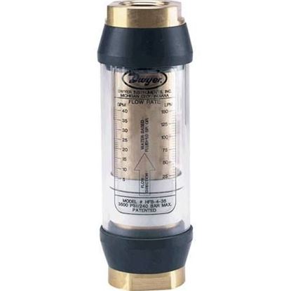 Picture of Flow Meter 5-35gpm 1" For Dwyer Instruments Part# HFB-4-35