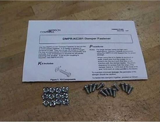 Picture of DAMPER FASTNER KIT-12 EACH For Johnson Controls Part# DMPR-KC201