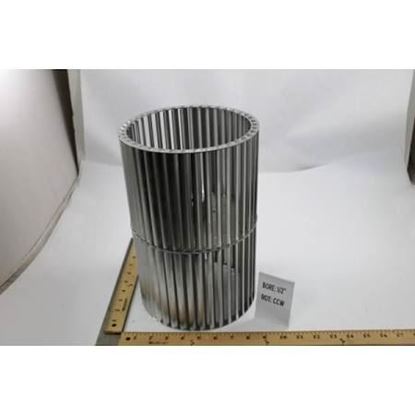 Picture of WHEEL,8"DIA,1/2"BORE,CW,ALUM For Trane Part# FAN0617