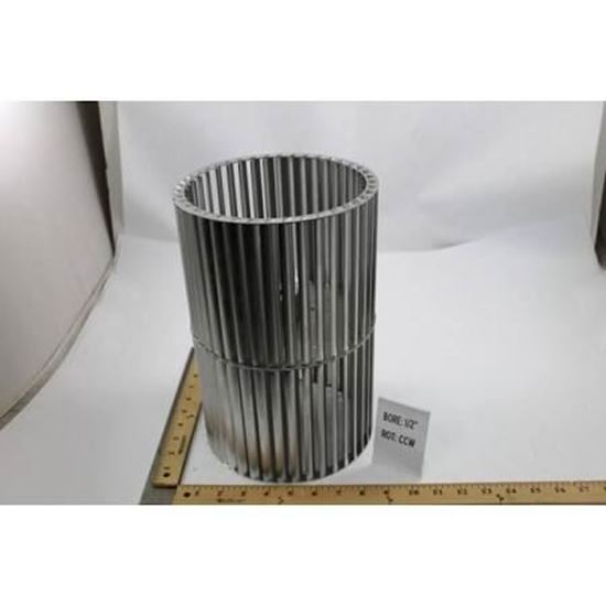 Picture of WHEEL,8"DIA,1/2"BORE,CW,ALUM For Trane Part# FAN0617