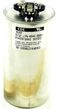 Picture of 70/7.5MFD 440V Round Run Capac For Lennox Part# 68J35