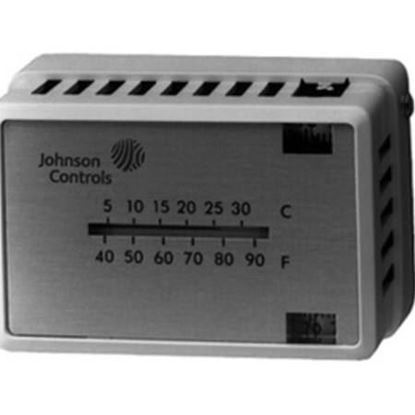 Picture of TSTAT W/O SW. RA HORZ For Johnson Controls Part# T-4506-217
