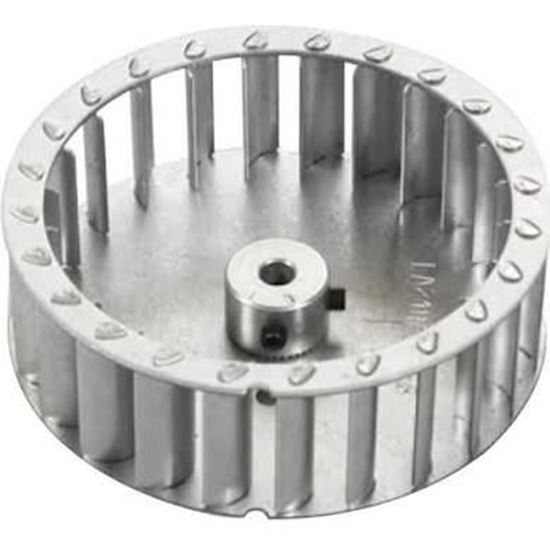 Picture of 3 7/8"dia 1 1/8"W CW 1/4"WHEEL For Carrier Part# LA21RB327