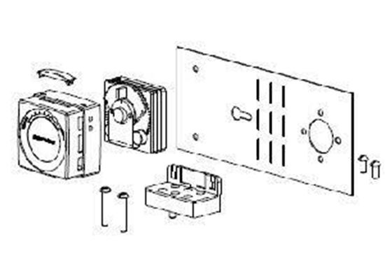 Picture of UNIT VENT.STAT,16#RA,25#DA For Schneider Electric (Barber Colman) Part# 2298-060