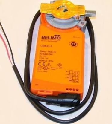 Picture of 24VAC/DC FLTG ACT.,18InLb,TERM For Belimo Part# CMB24-3-T