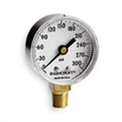 Picture of 4"LIQ.FILLED GAGE 0/60#,1/4"LO For Ashcroft Part# 1001008AL02L-0/60