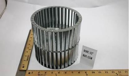 Picture of 7.5"X7" CCW FAN WHEEL .50"BORE For Trane Part# WHL0308
